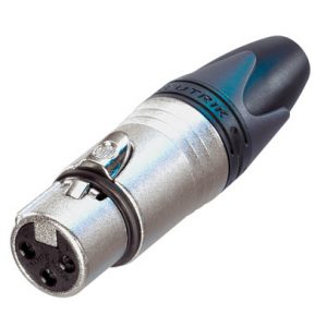 NC3FXX — Professional 3-Pole Female XLR Cable Connector